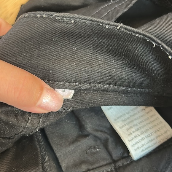 KOTN Egyptian‎ Cotton Crop Wide Leg Trouser Black Size 4 - Picture 5 of 6